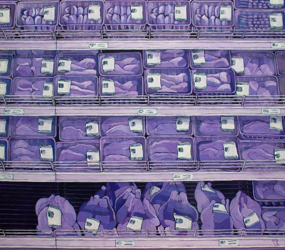 David A. Stephenson - Display Case 3 (2012) Painting, Acrylic on Canvas